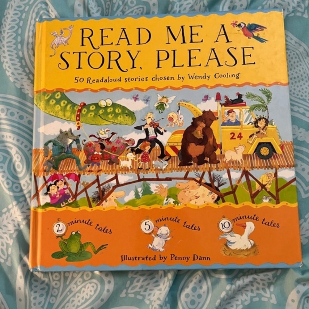 Read Me a Story, Please - Illustrated Children's Book